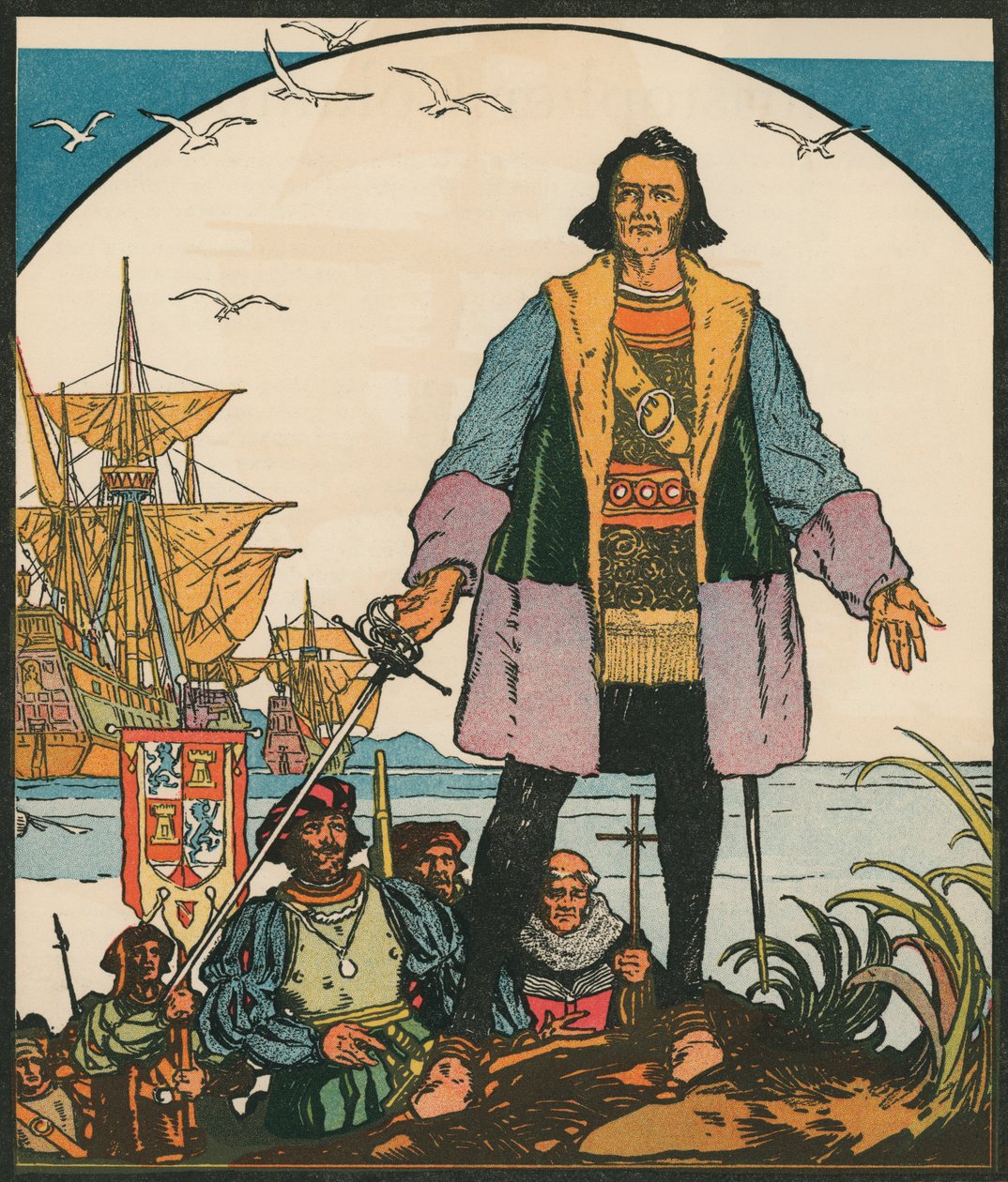 Opdagelsesrejsende: Christopher Columbus i den nye verden af American School
