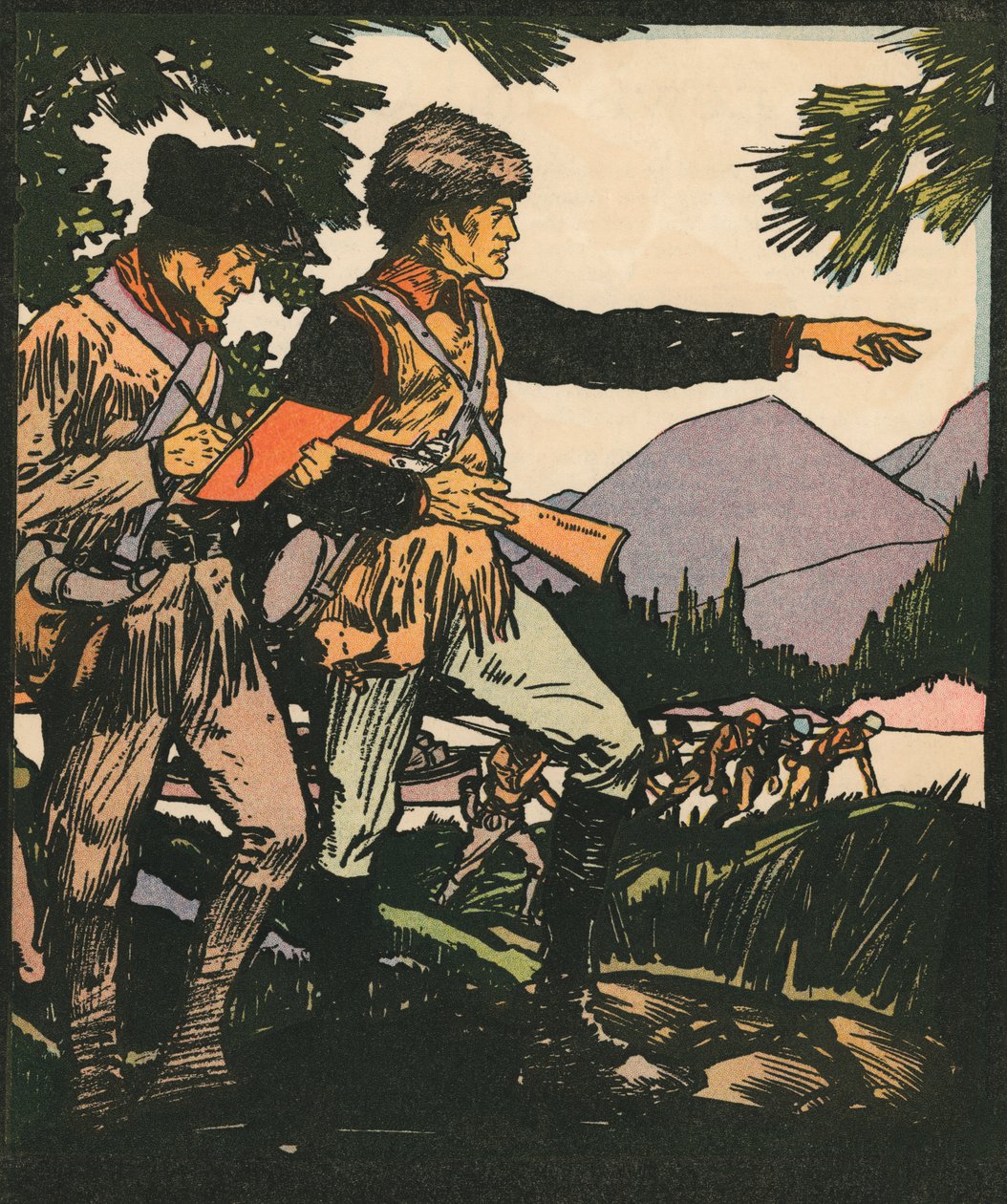 Udforskere: Lewis og Clark i American Frontier af American School
