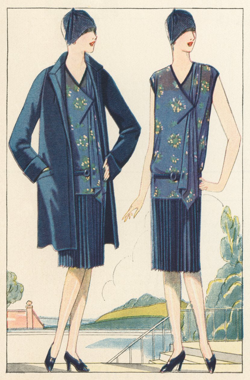 Flapper i frakker og frakker af American School