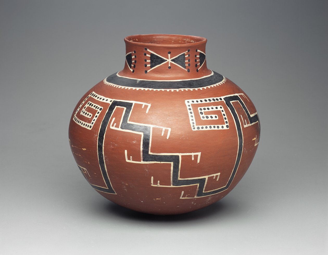Foumile polykrom krukke, Anasazi, 13001500 (keramik) af American School