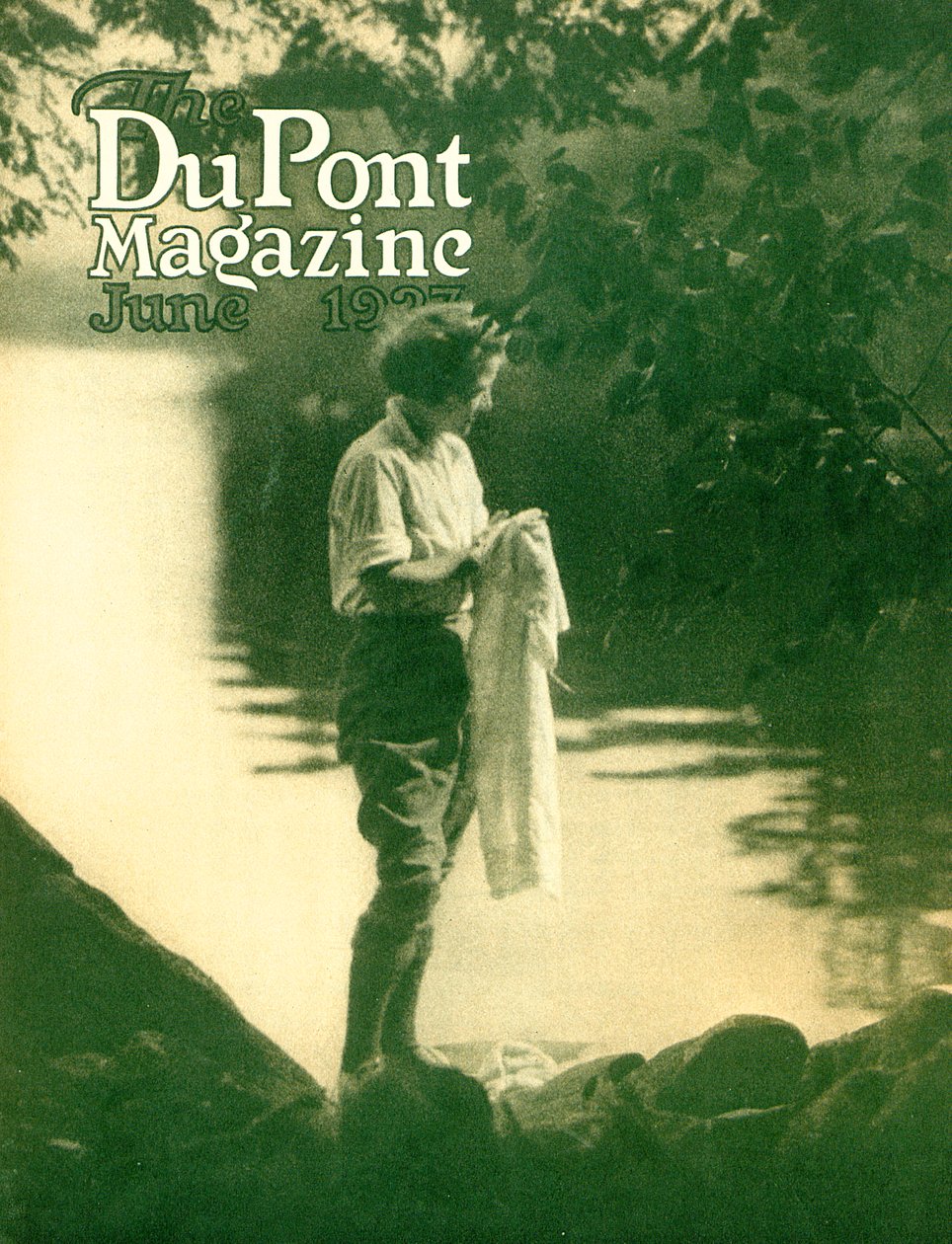 Forside af DuPont Magazine, juni 1923 af American School