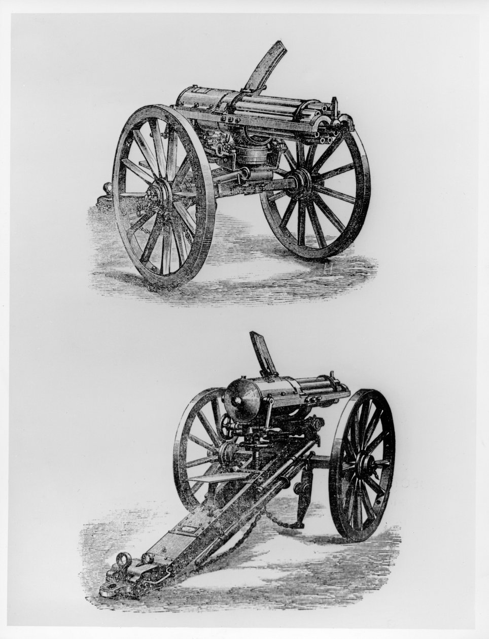 Gatling maskingevær af American School