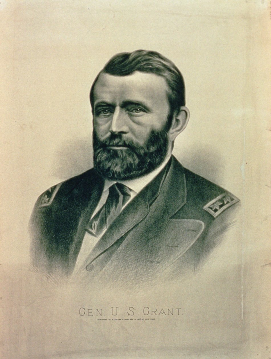 General Ulysses Simpson Grant (1822-85) af American School