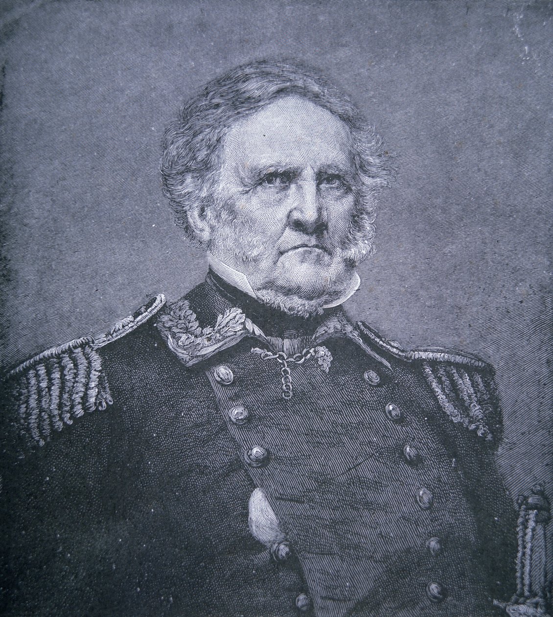 General Winfield Scott (1786-1866) (gravering) af American School