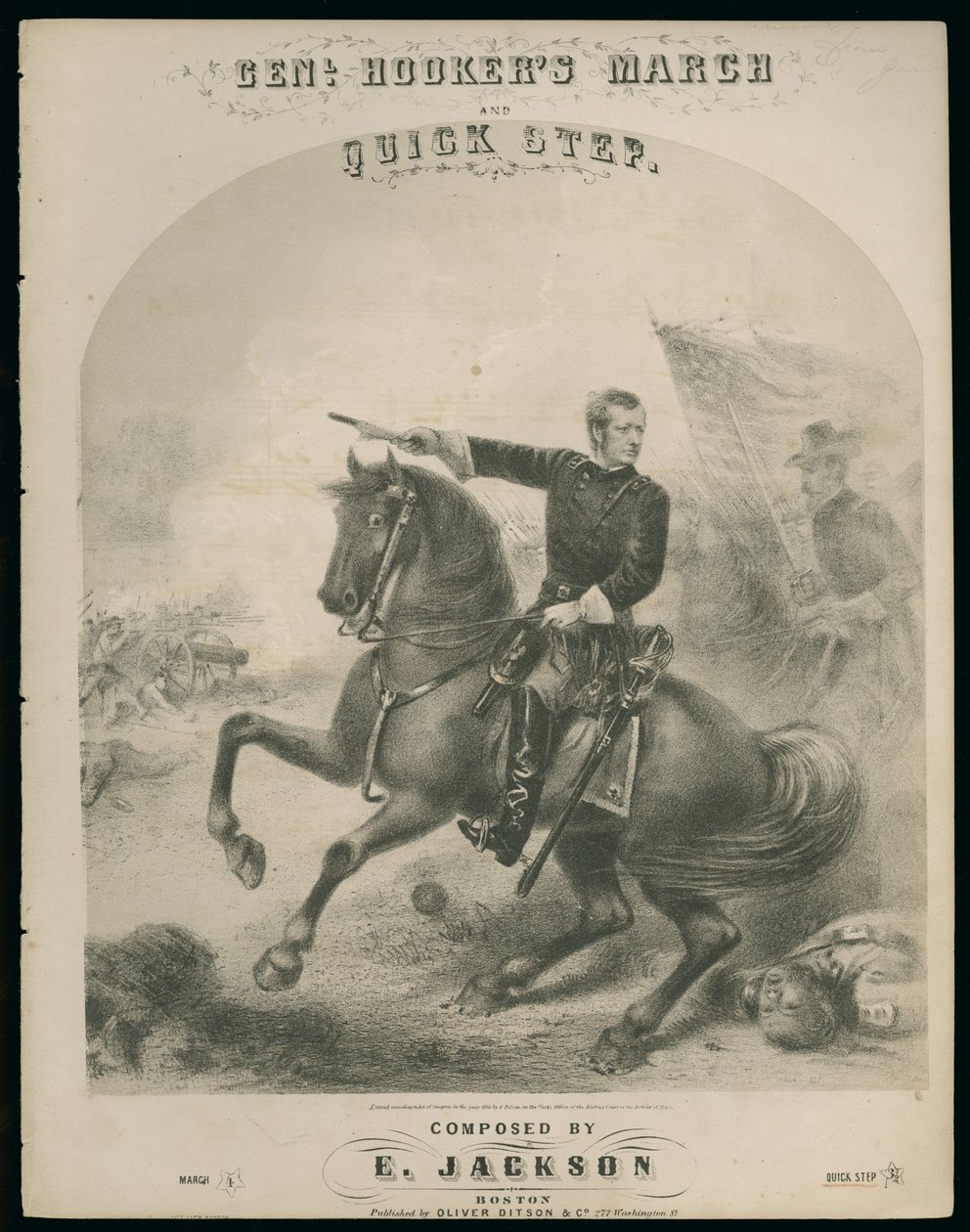 General Hookers March og Quick Step af American School
