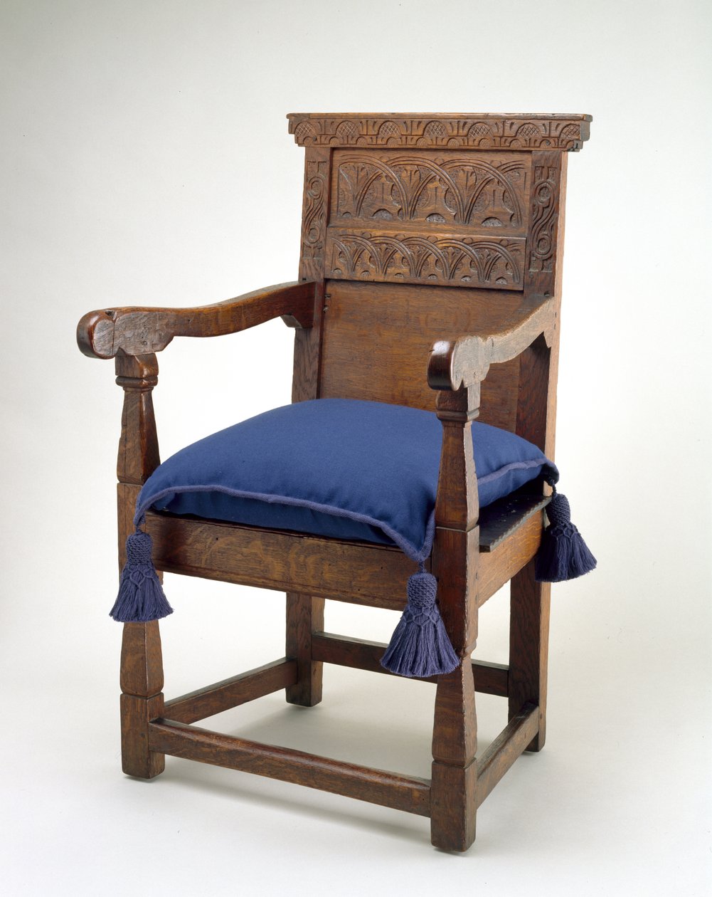 Great Chair, Essex County, Massachusetts, 1640-85 (hvid eg) af American School