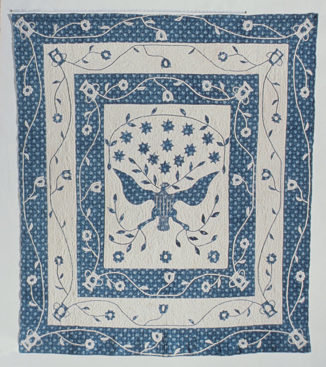 Great Seal of United States Quilt af Susan Strong, Maryland eller Ohio, ca. 1830 af American School
