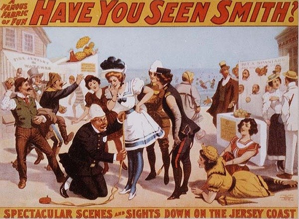 Har du set Smith! Et berømt stof af sjov, produceret af Strobridge & Co., ca. 1898 af American School
