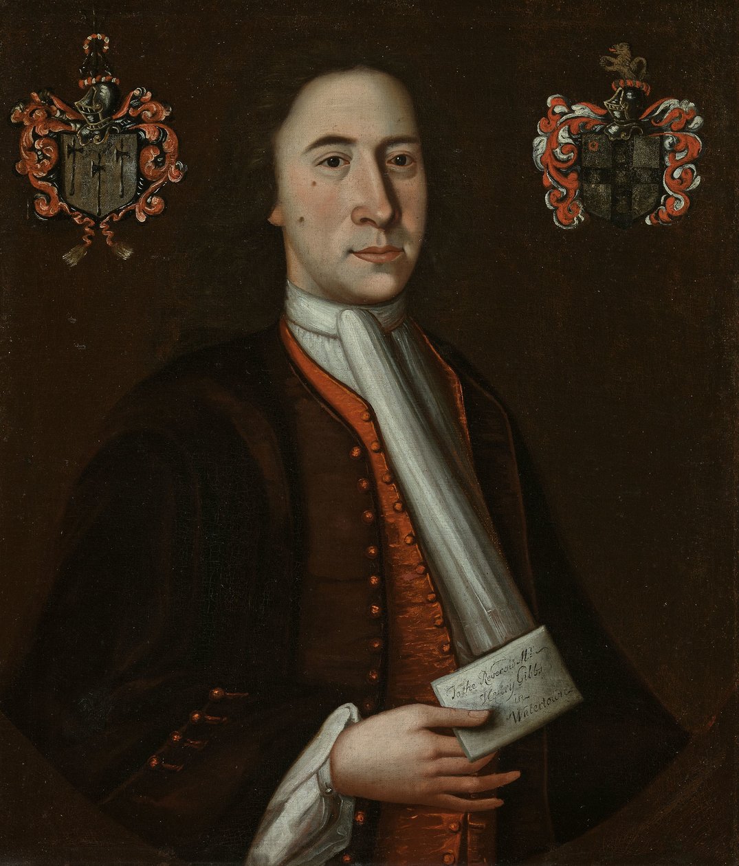 Henry Gibbs, ca. 1721 (olie på lærred) af American School