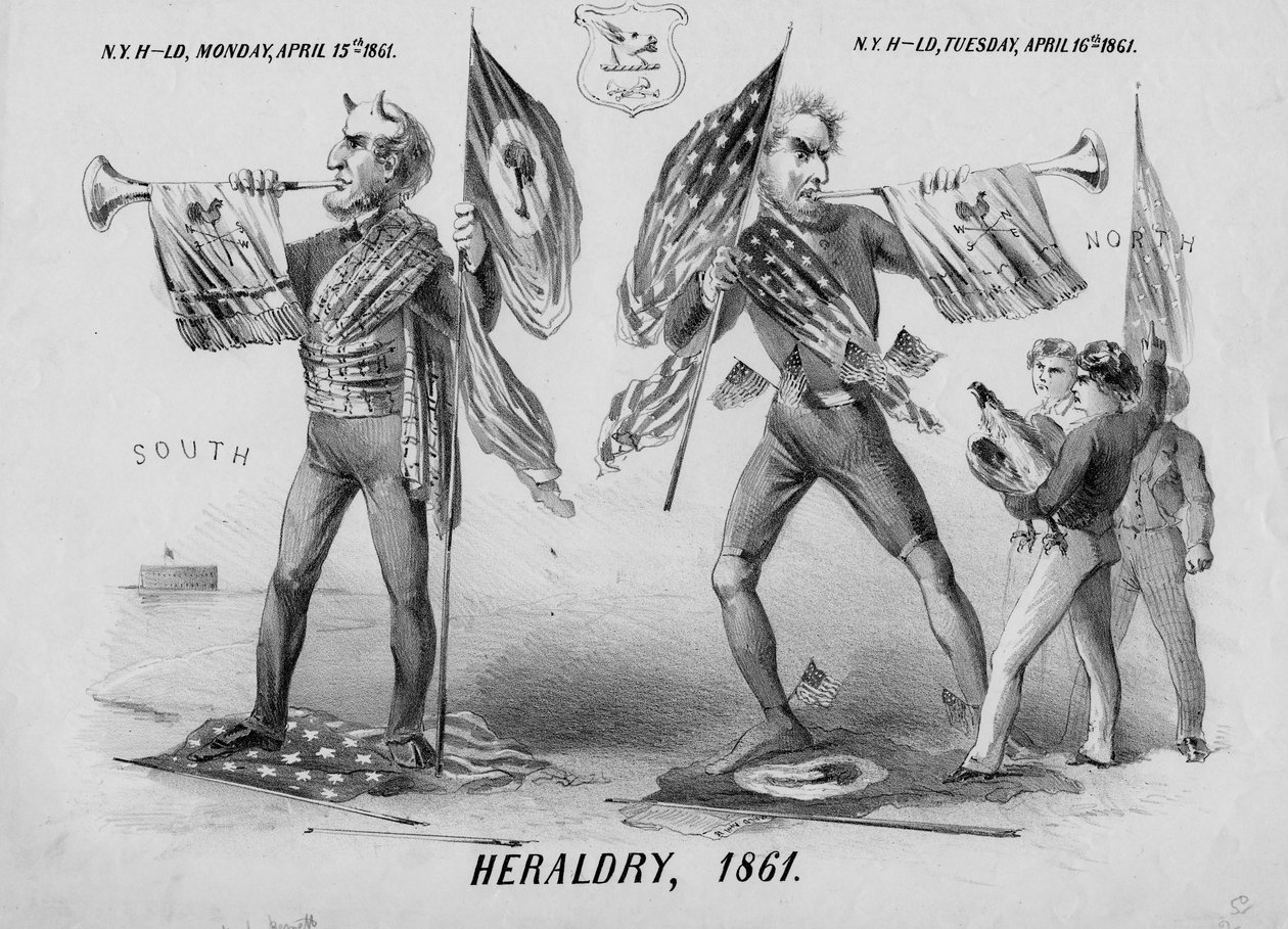 Heraldik, 1861, udgivet i New York, 1861 af American School