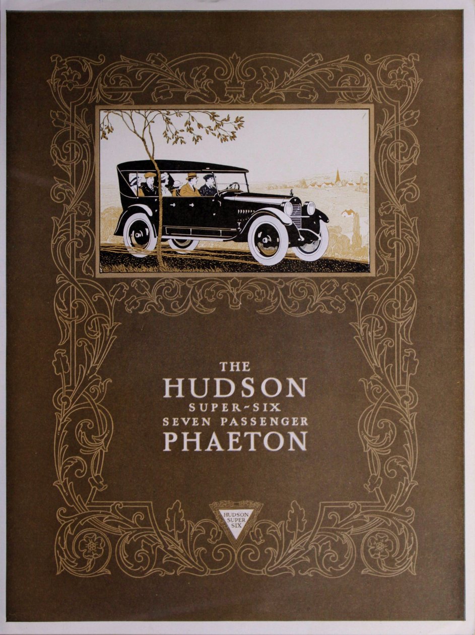 Hudson Super-Six Seven Passenger Phaeton, 1923 af American School