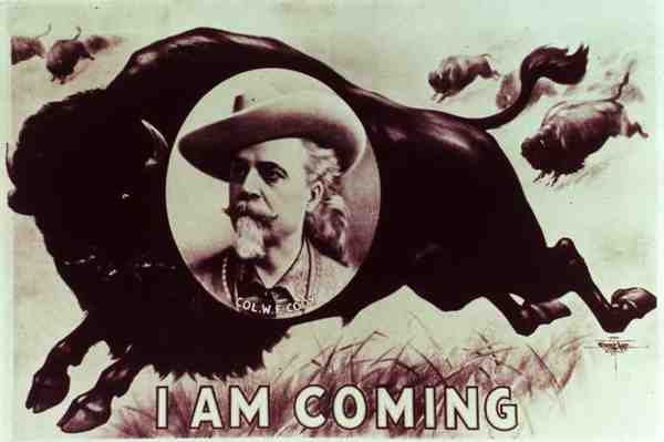 "I am Coming", reklame for "Buffalo Bill