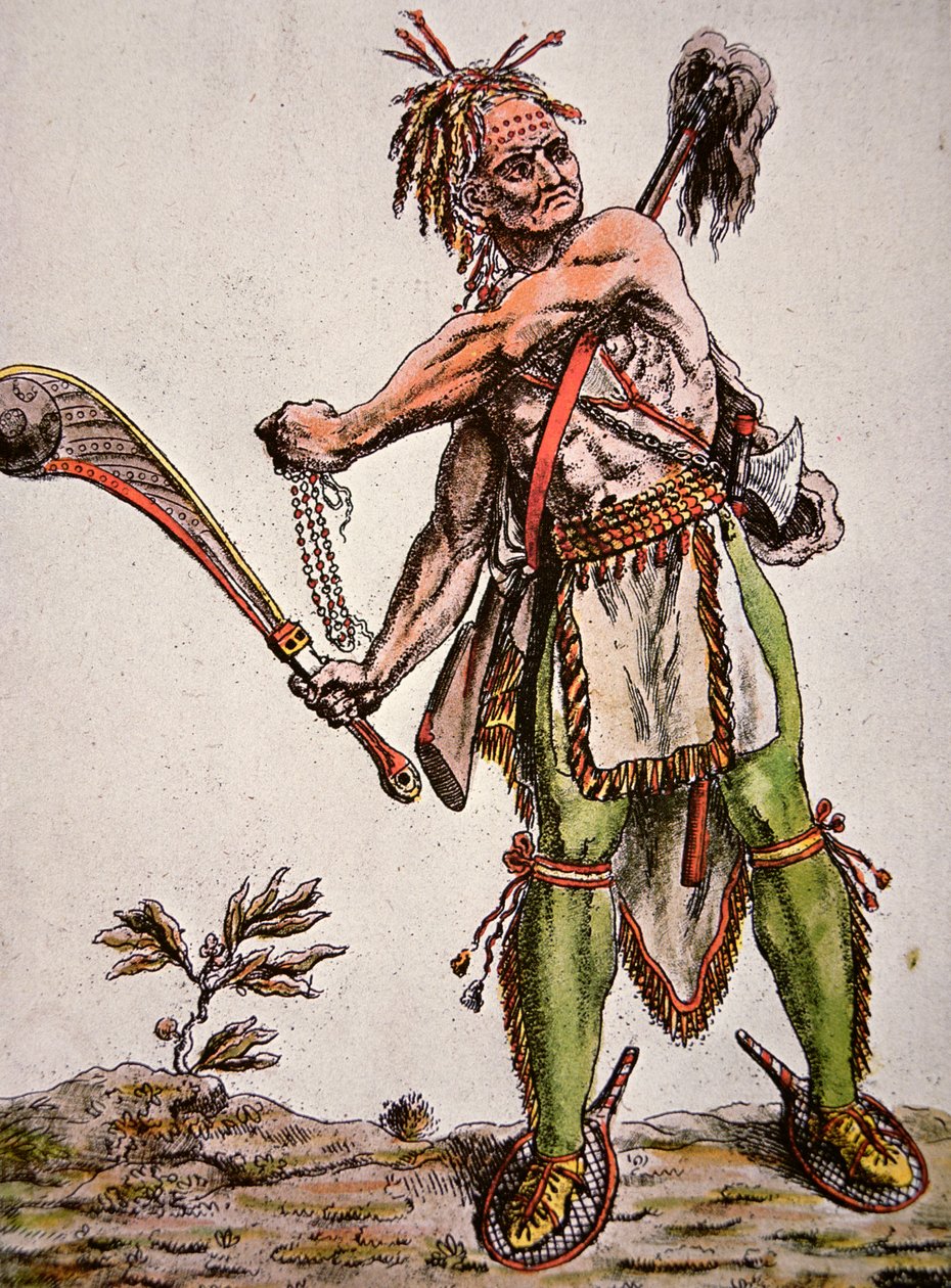 Iroquois Warrior af American School