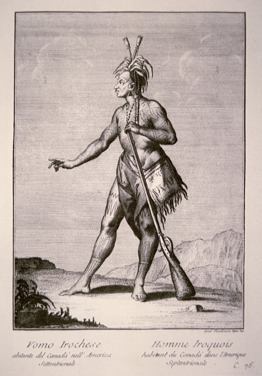 Iroquois Warrior af American School