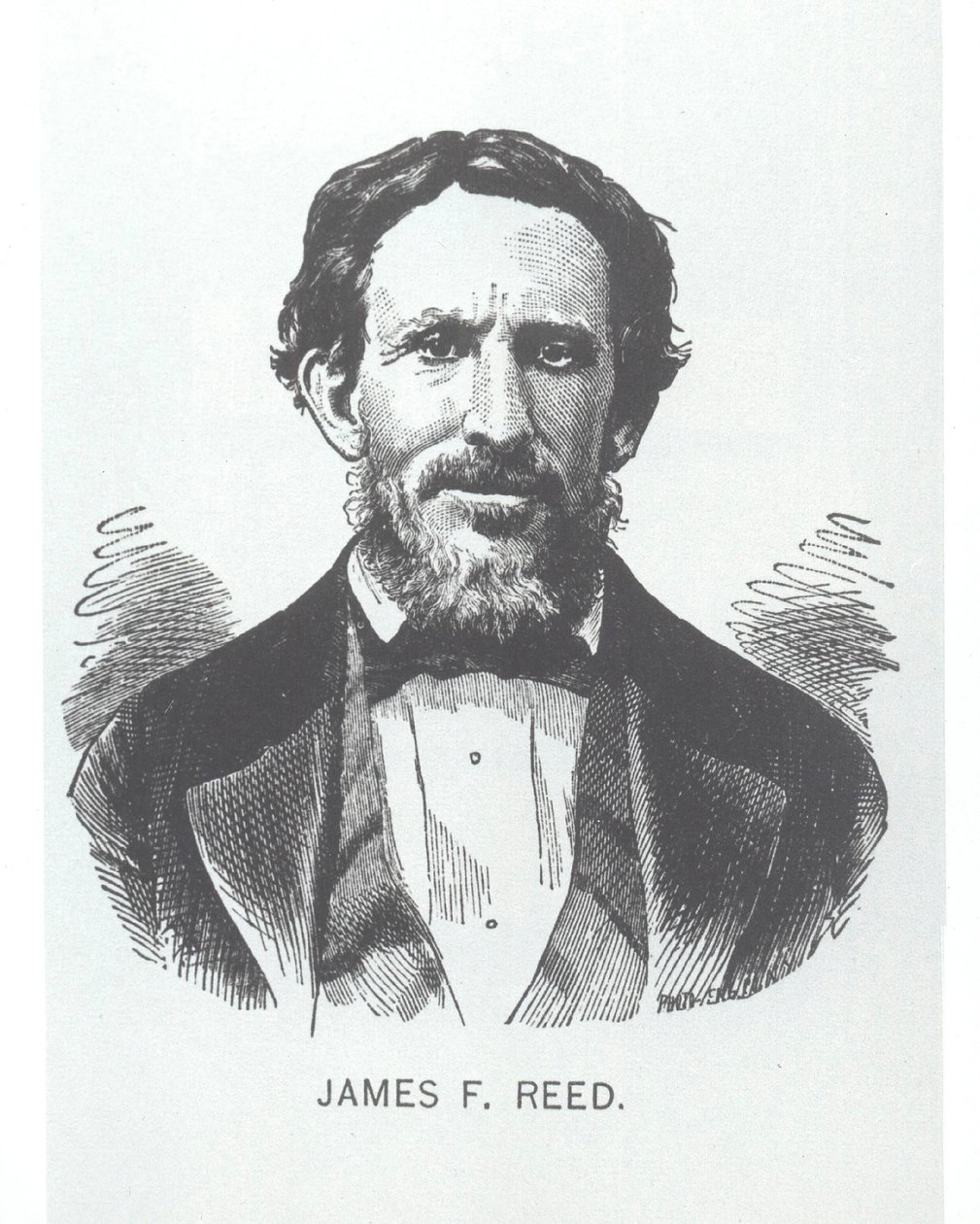 James F. Reed (litho) af American School