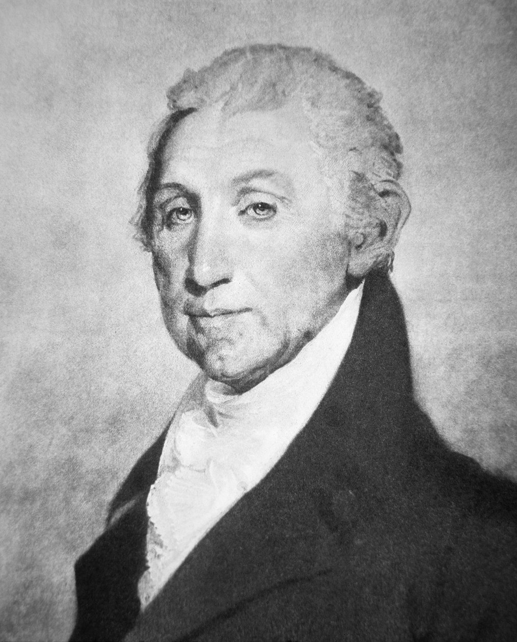 James Monroe (1758-1831) (litho) af American School