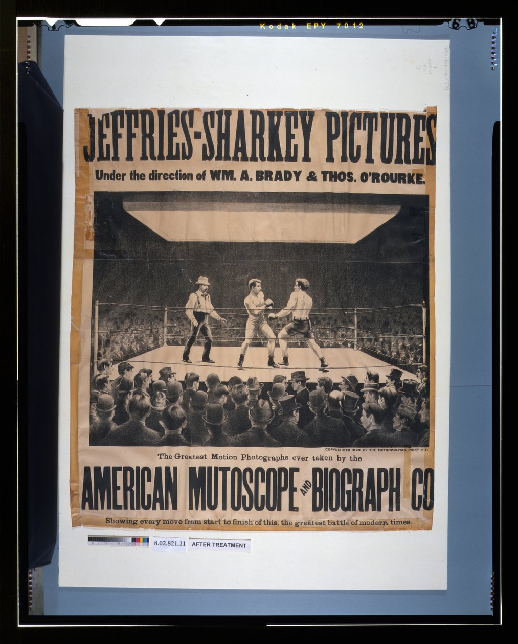 Jeffries-Sharkey billeder - under ledelse af Wm. A. Brady & Thos. O