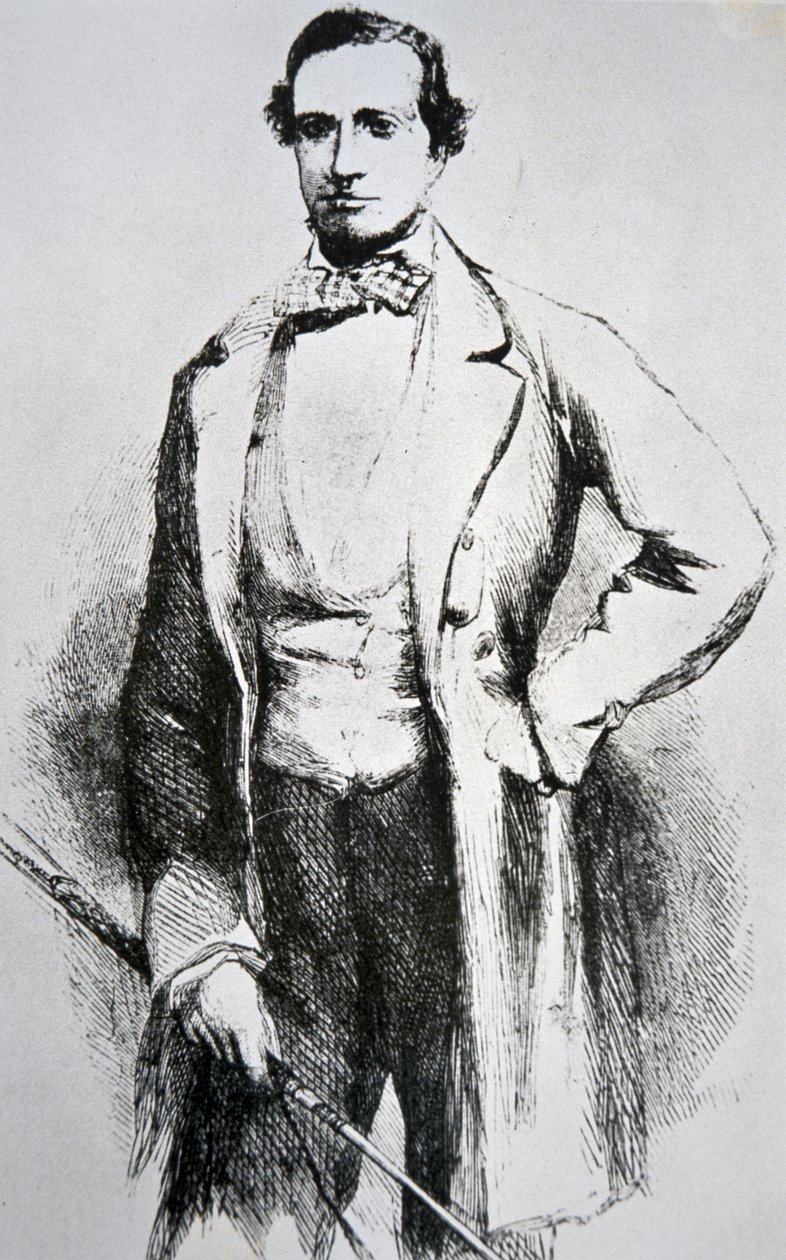 John Butterfield (1801-69) (gravering) af American School