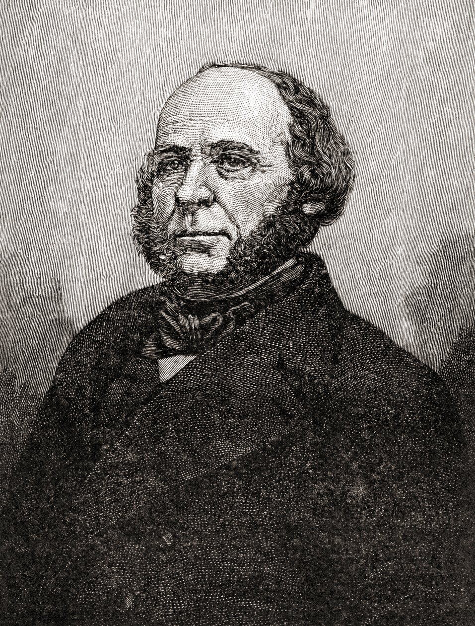 John Ericsson, fra The History of Our Country, udgivet 1905 (litho) af American School