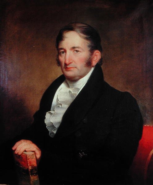 John Nice (1739-1806) (olie på lærred) af American School
