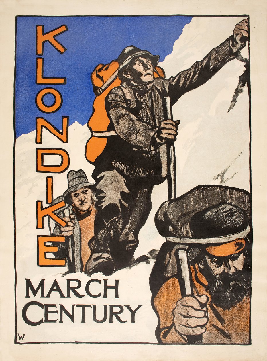 "Klondike" fra Century Magazine, marts 1898, af American School