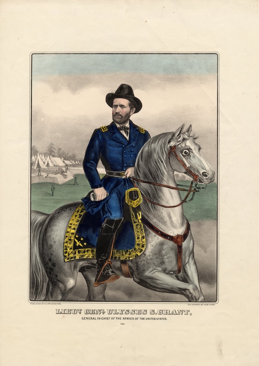 Løjt. Genl. Ulysses S. Grant: Chefgeneral for USA