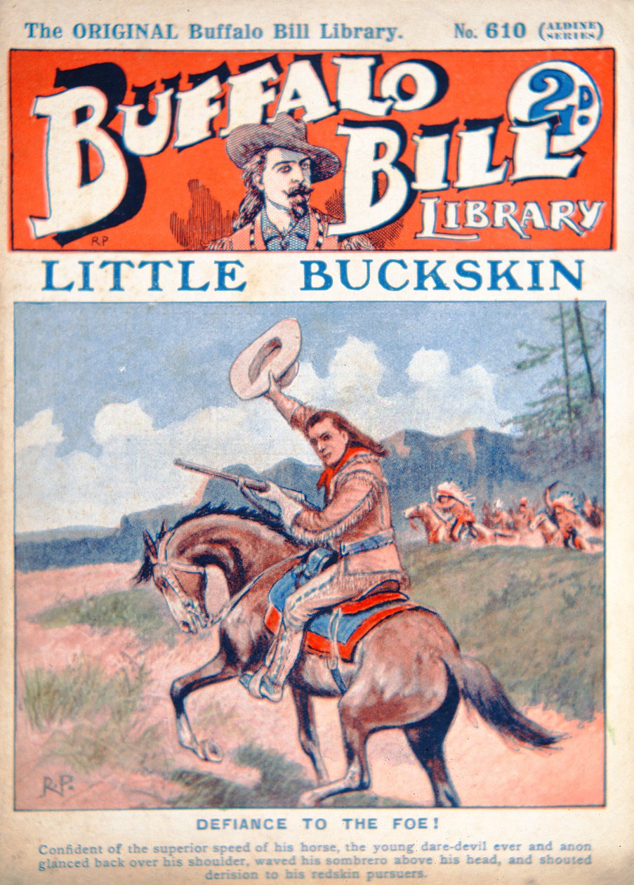 Little Buckskin, omslagsillustration fra 