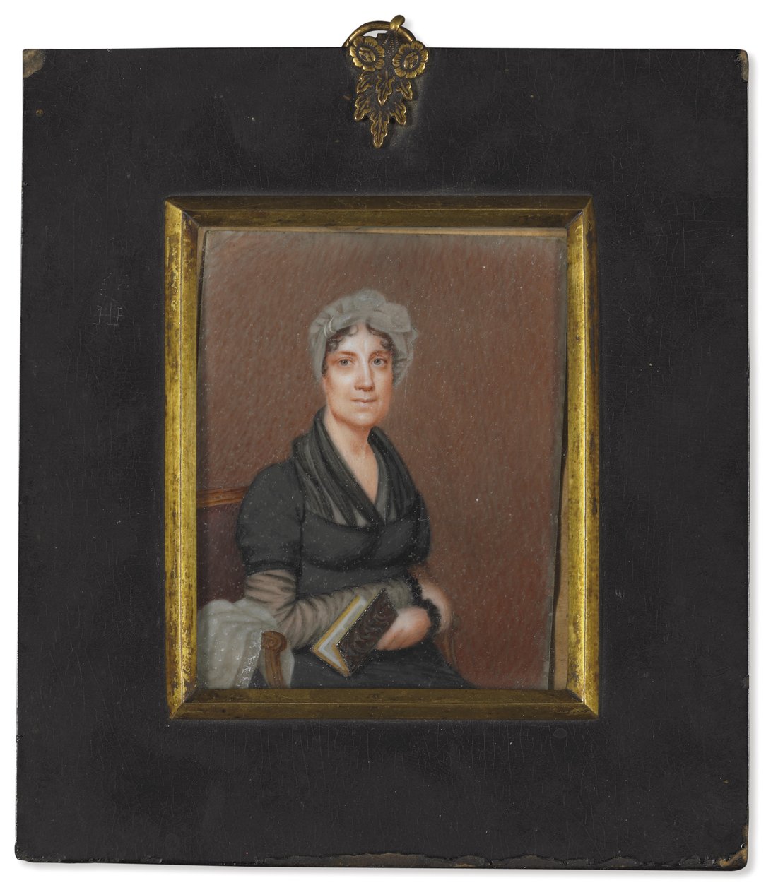 Maria Bowne Osgood, ca. 1789 (w/c på elfenben) af American School