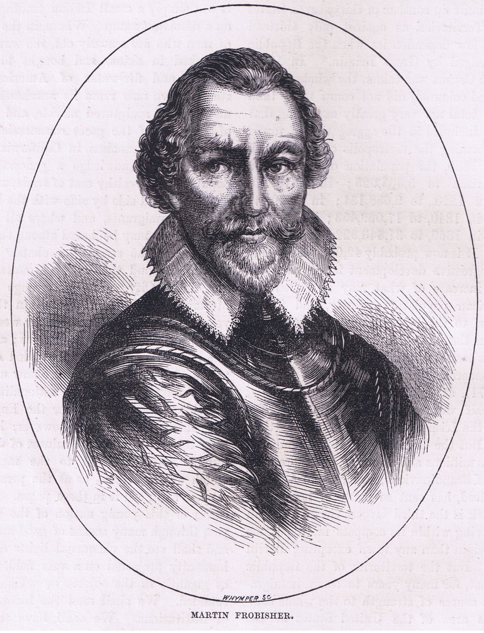 Martin Frobisher, illustration fra Cassell