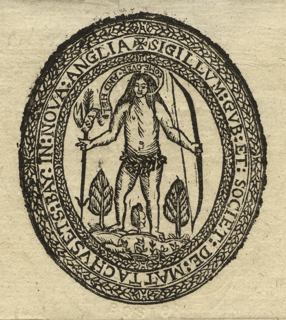 Massachusetts Bay Colony Seal af American School
