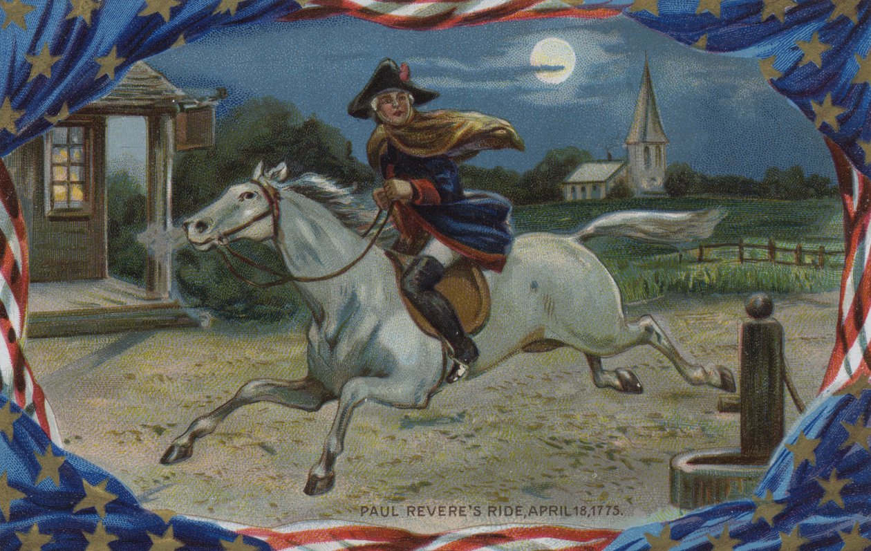 Memorial Day-kort, Paul Revere