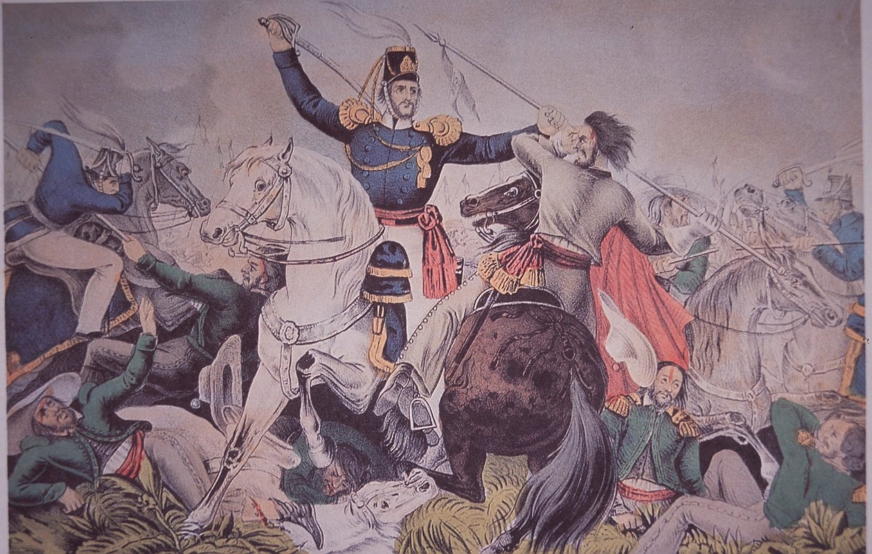 Mexicansk-amerikansk krig (1846-48), oberst Harney-kamp ved Madelin nær Veracruz af American School