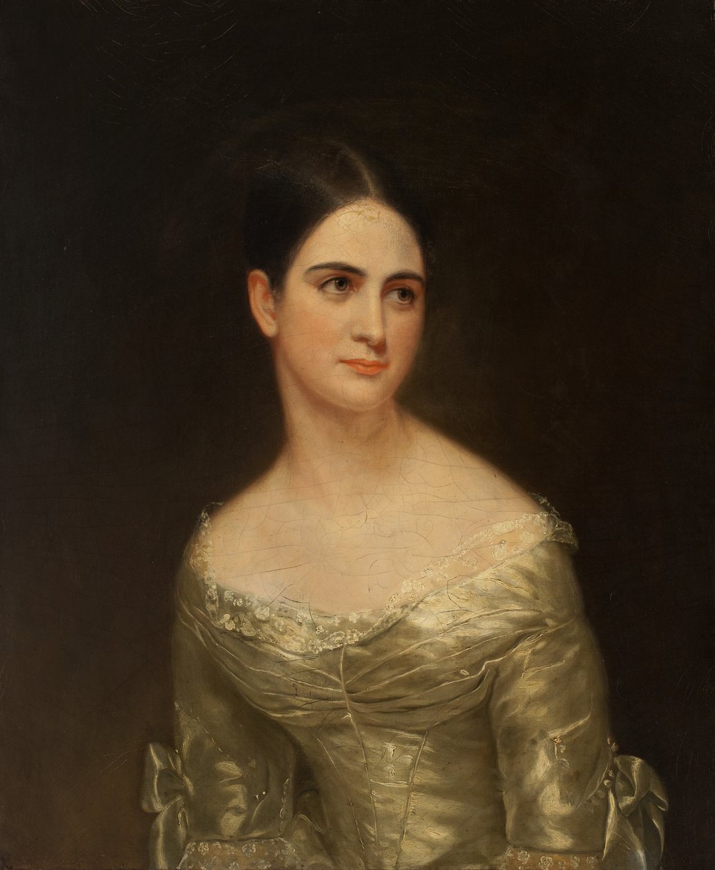 Frøken Pearce, ca. 1840 af American School
