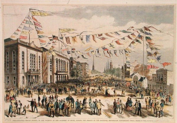 National Republican Convention, Broad St. Philadelphia fra 