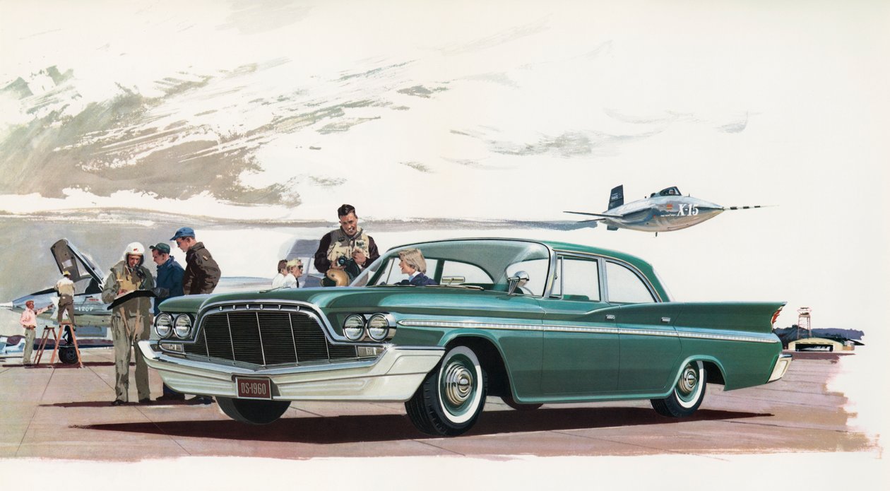 Nye DeSoto bil- og jetpiloter af American School