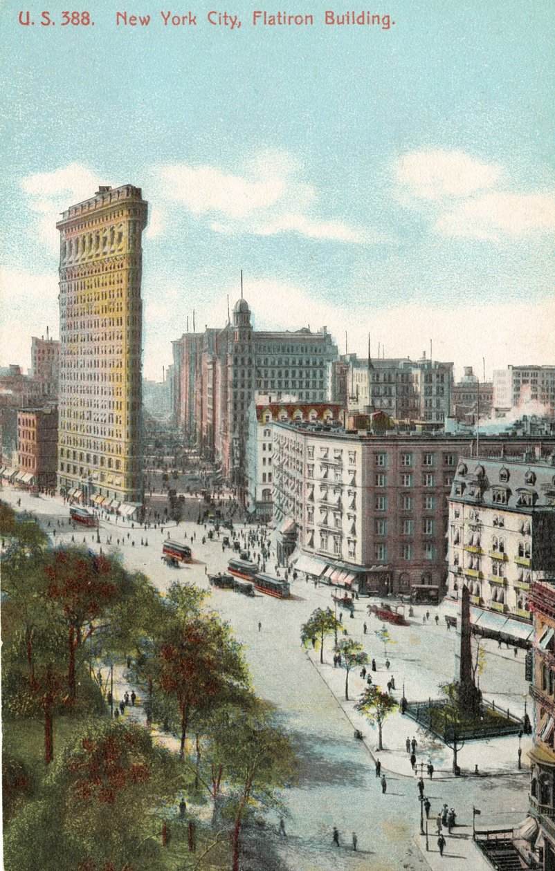 New York City, Flatiron Building af American School
