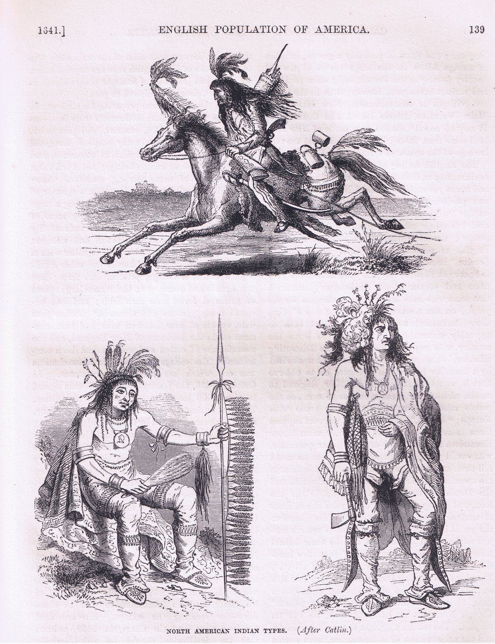 Nordamerikanske indianertyper (1640