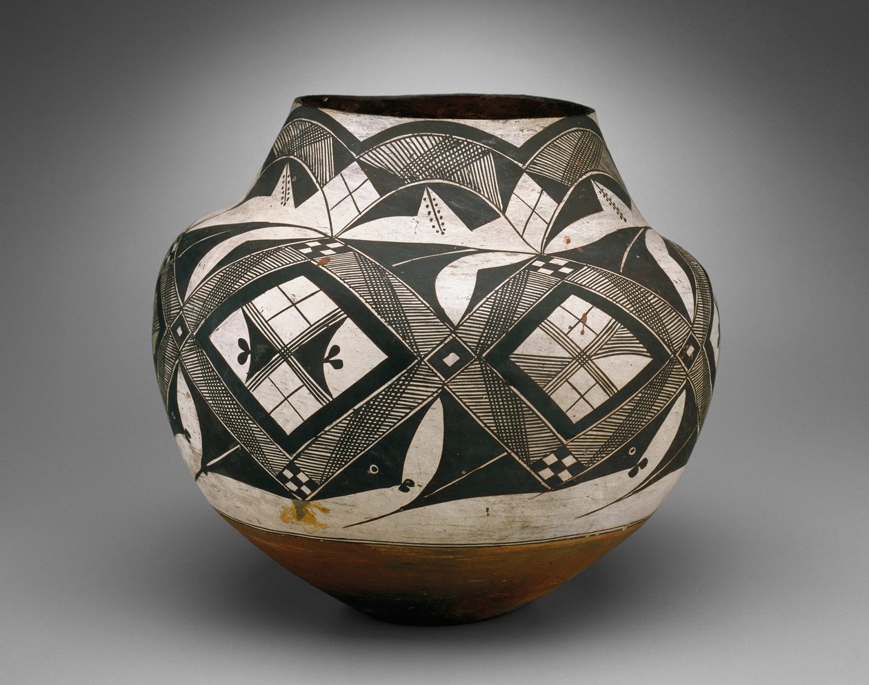 Pot, Haaku, Acoma Pueblo (keramik) af American School