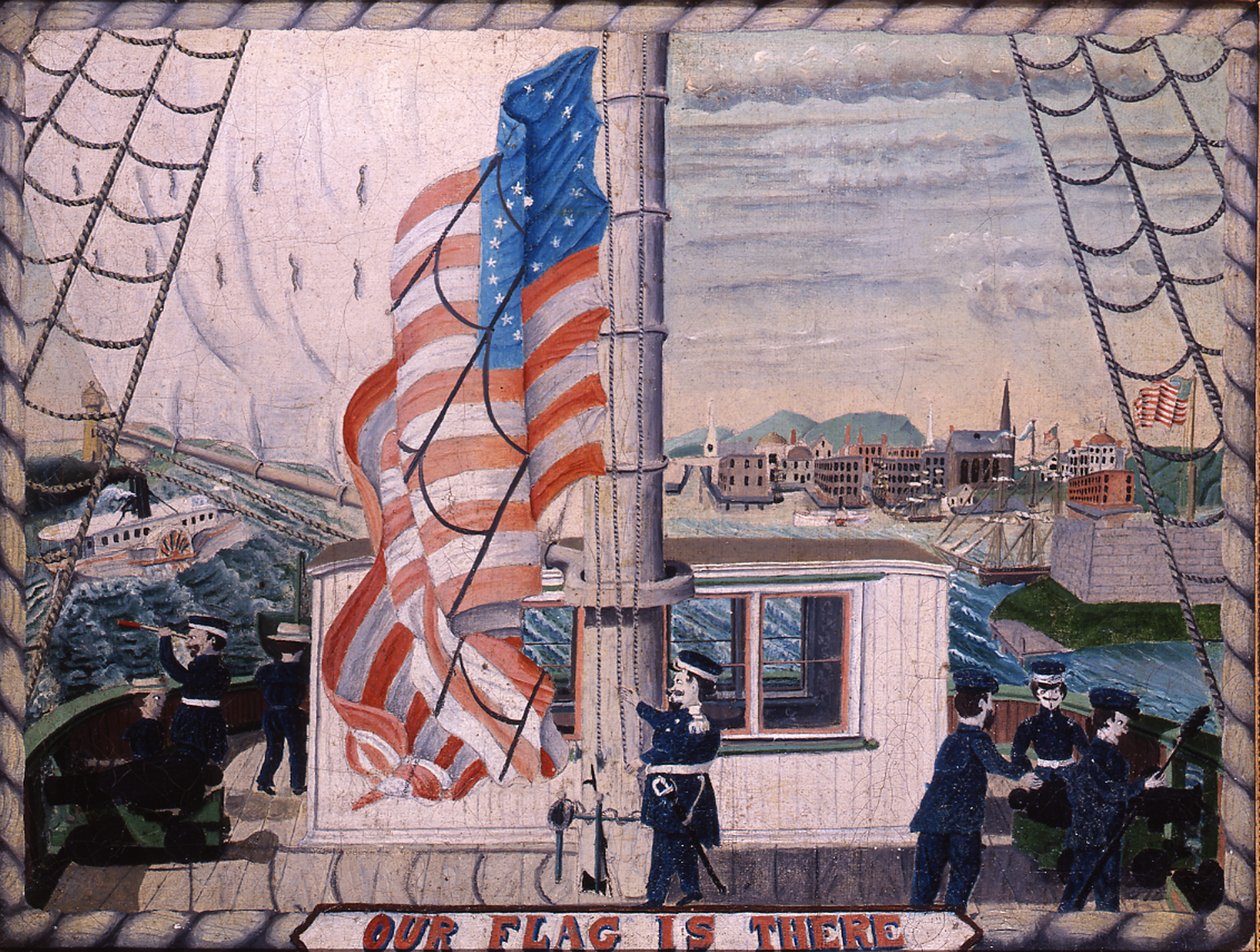 Vores flag er der: Fort McHenry, Baltimore, 1850-1900 af American School
