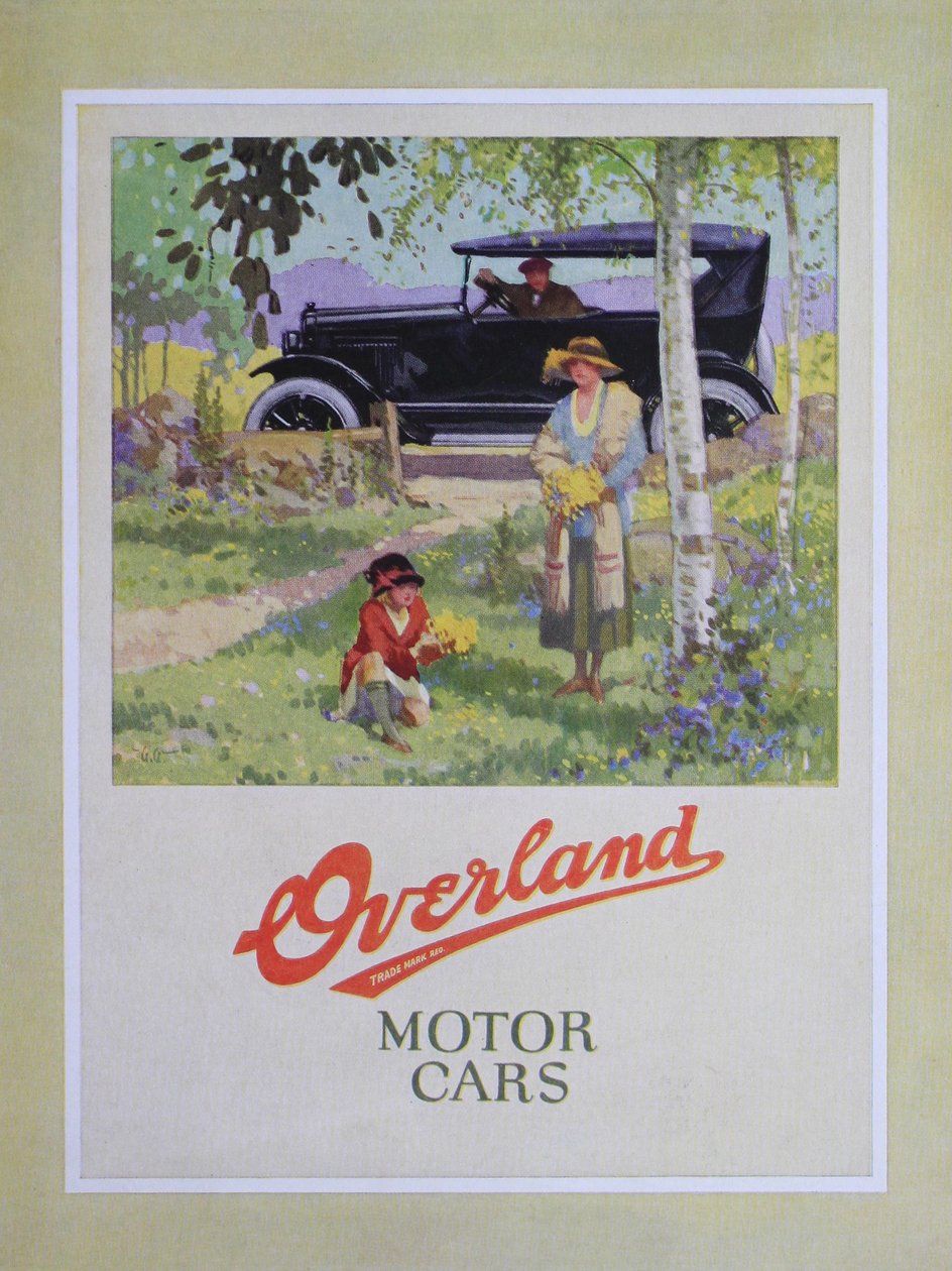 Overland Motor Cars, 1923 af American School