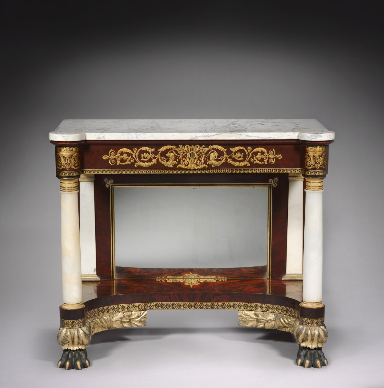 Pier Table, Joseph Meeks og sønner, ca. 1829-1835 af American School