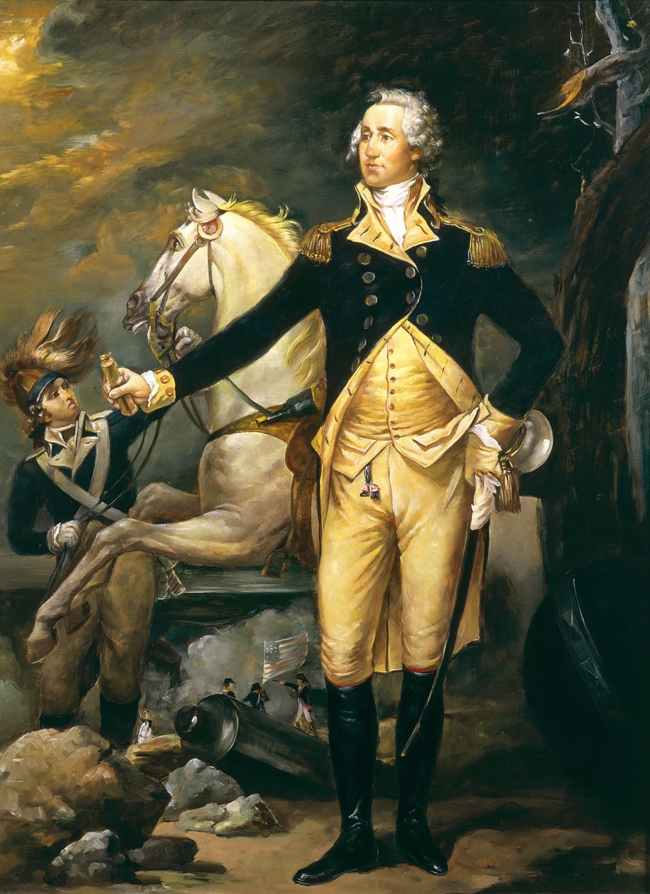 Portræt af George Washington af American School
