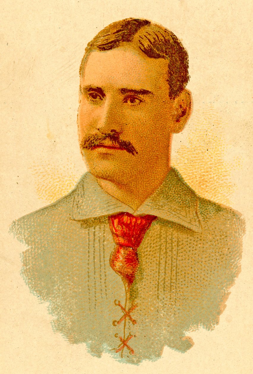 Portræt af Joseph Mulvey, 1887 af American School