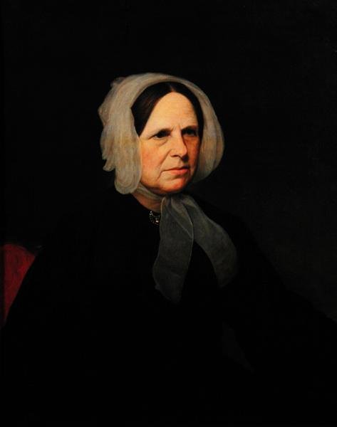 Portræt af fru Samuel Thomson af American School