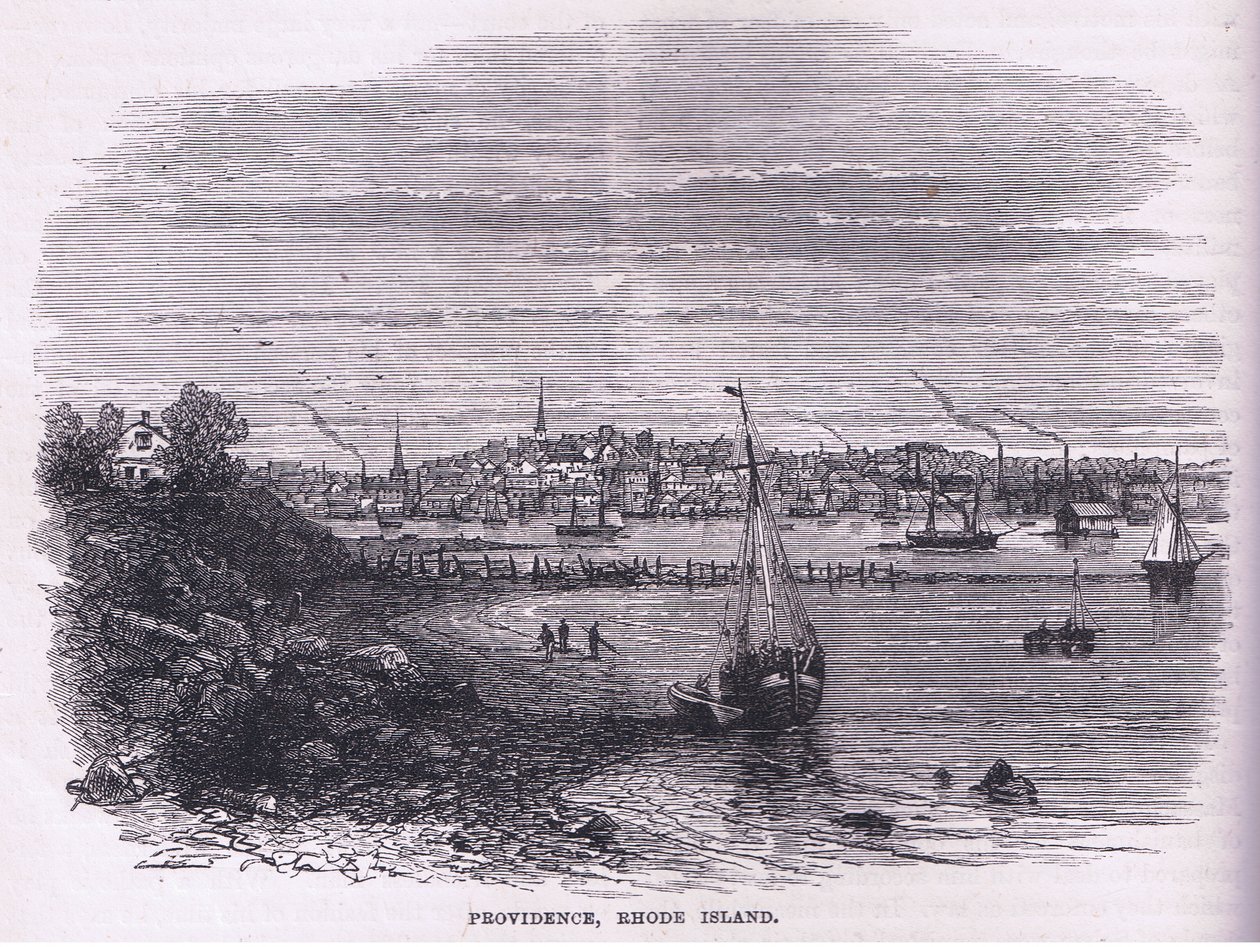 Providence, Rhode Island, illustration fra Cassell