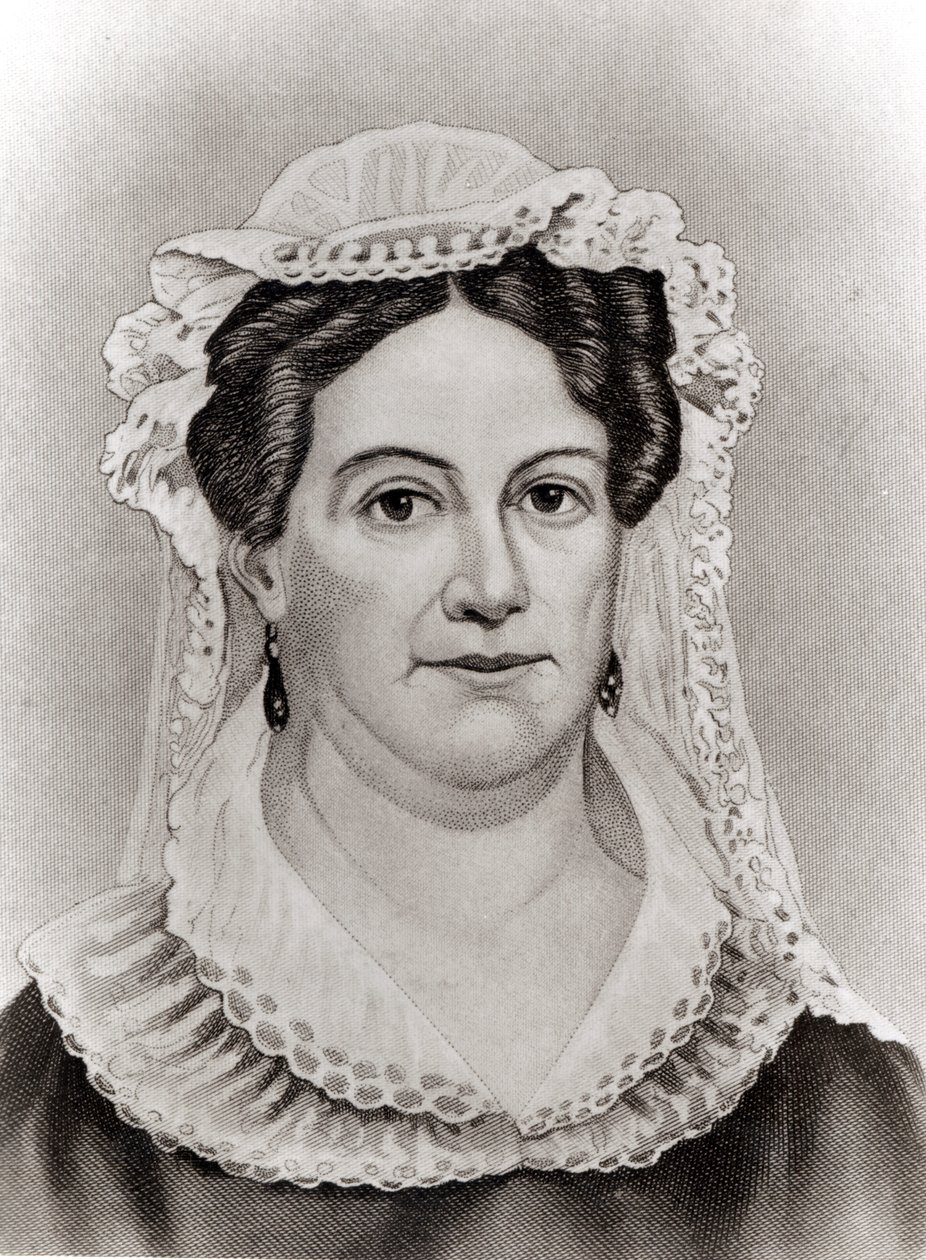 Rachel Jackson, fra "The Ladies of the White House" af Laura Carter Holloway Langford, graveret af John Chester Buttre (1821-93), ca. 1883 af American School