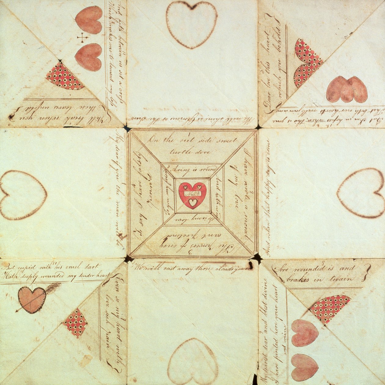 Matters Valentine, c.1760 af American School