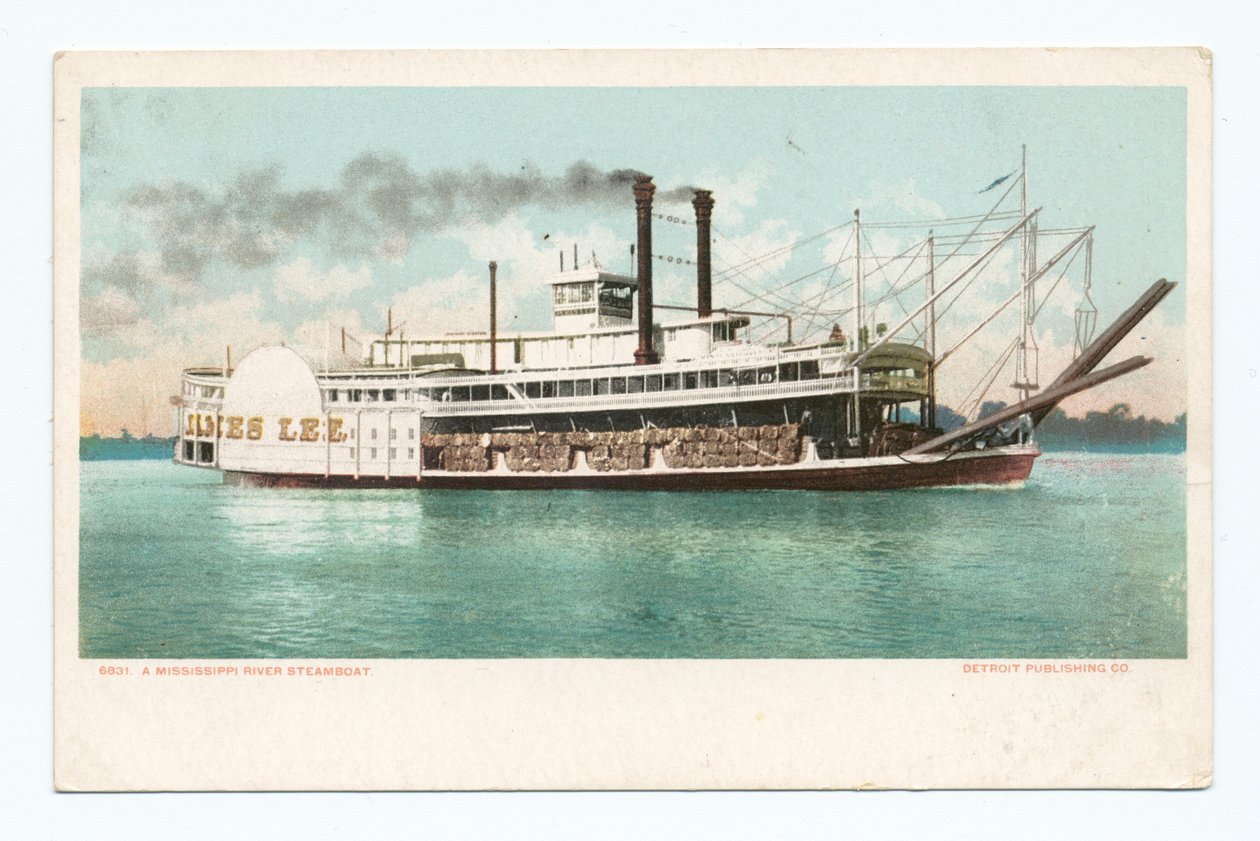 River Steamboat, syd af American School