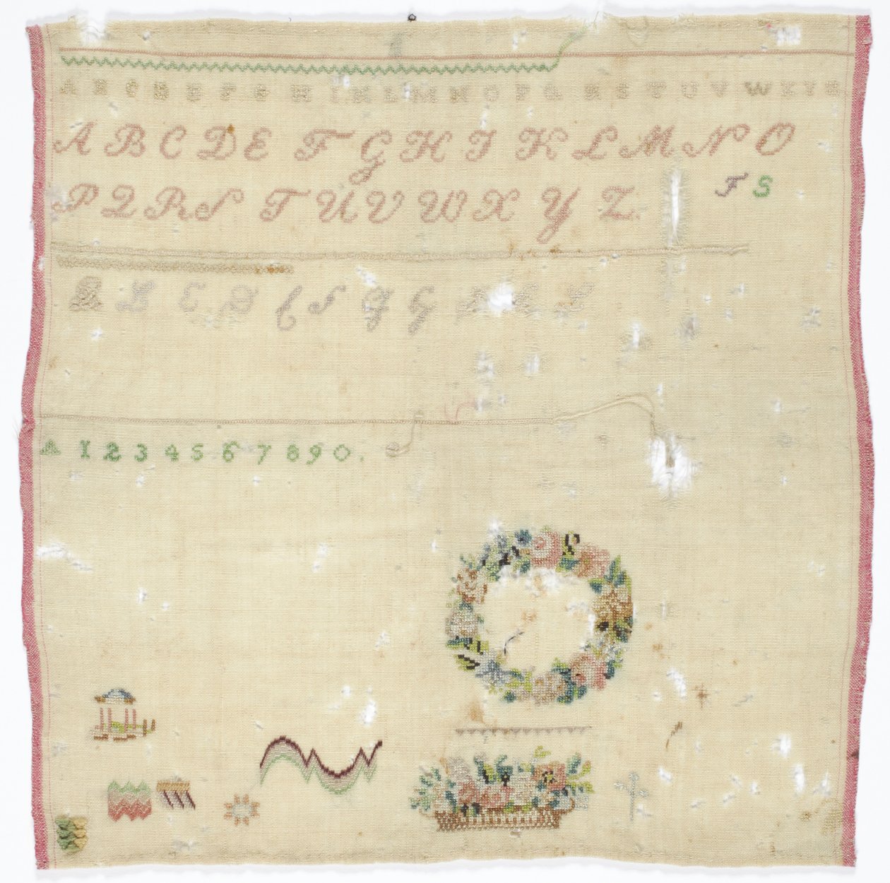 Sampler (uld?) af American School