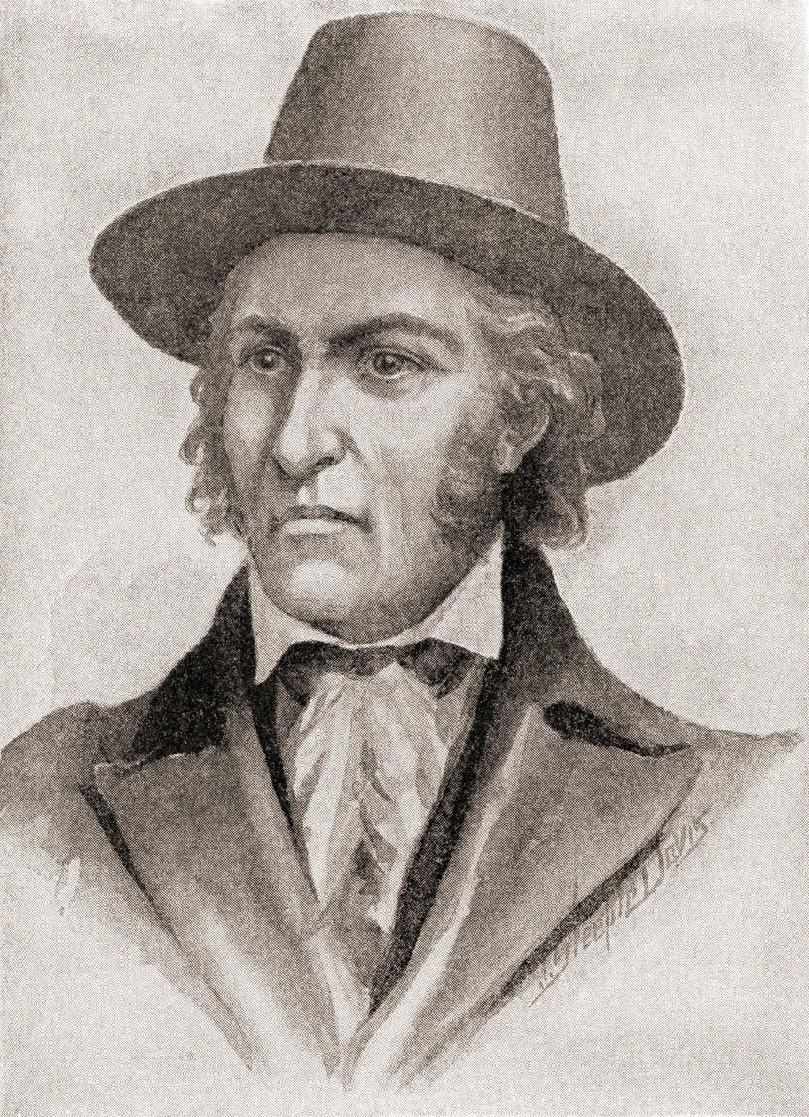 Samuel Chester Reid, kommandant for en kaper under krigen i 1812, fra 